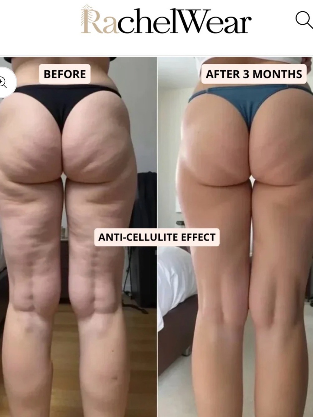 RachelWear 3D Sculpting Anti-Cellulite Leggings - Picture 6 of 16